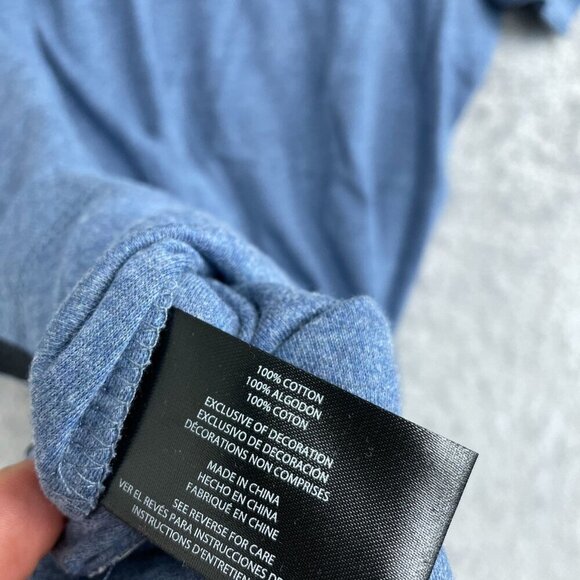 NEW Banana Republic Men's M Blue Polo Shirt 100% Cotton - Picture 7 of 9